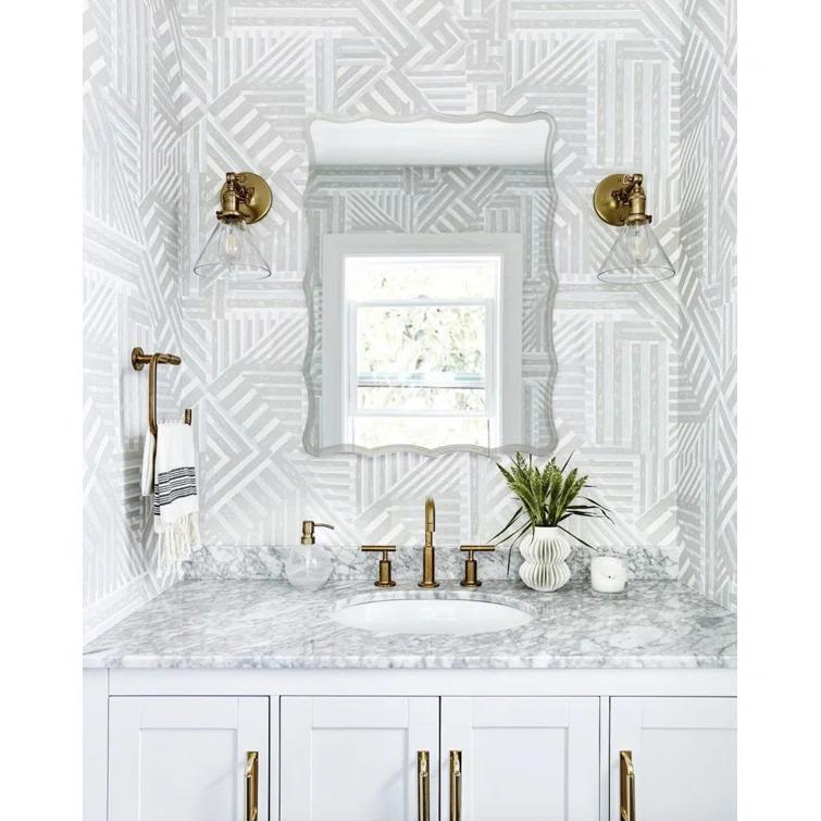 Willa Arlo™ Interiors Schulenburg Modern & Contemporary Frameless Accent Vanity Mirror