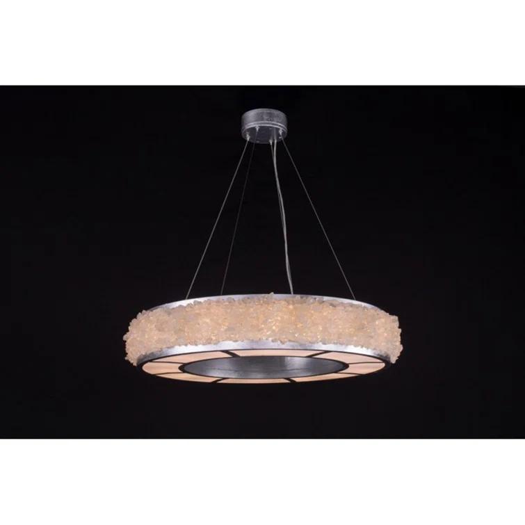 Arctic Halo 12 - Light Drum Chandelier