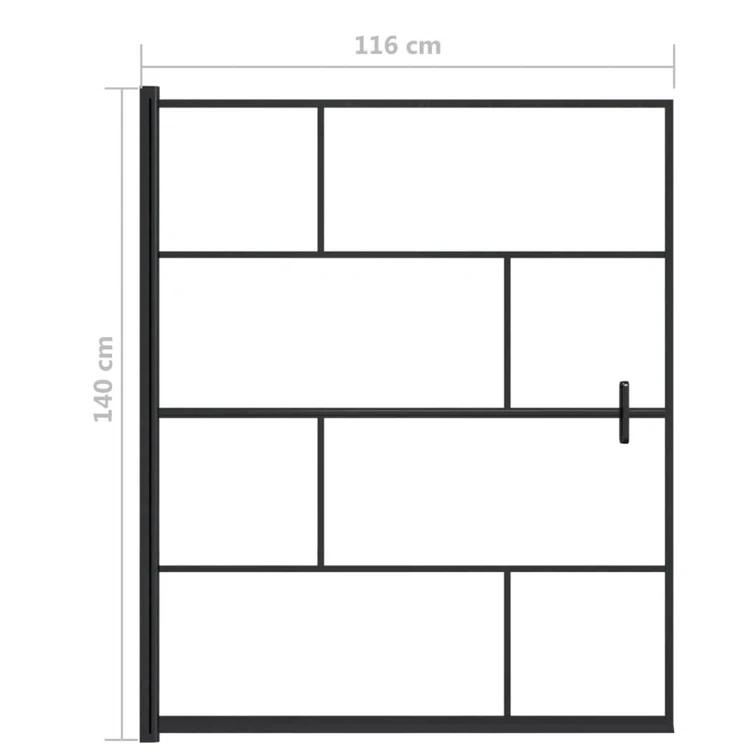 45.7'' W 55.1'' H Framed Rectangle Shower Enclosure