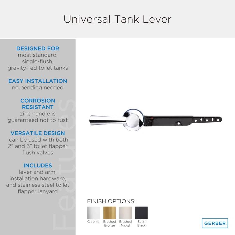 Universal Tank Trip Lever