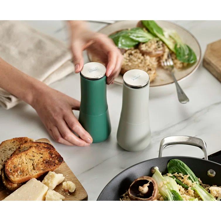 Joseph Joseph Milltop Non-Spill Salt and Pepper Mill Set