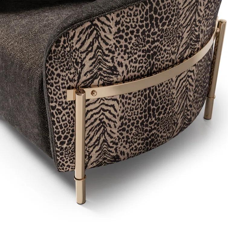 Lisbon 35.5'' Wide Chenille Barrel Chair