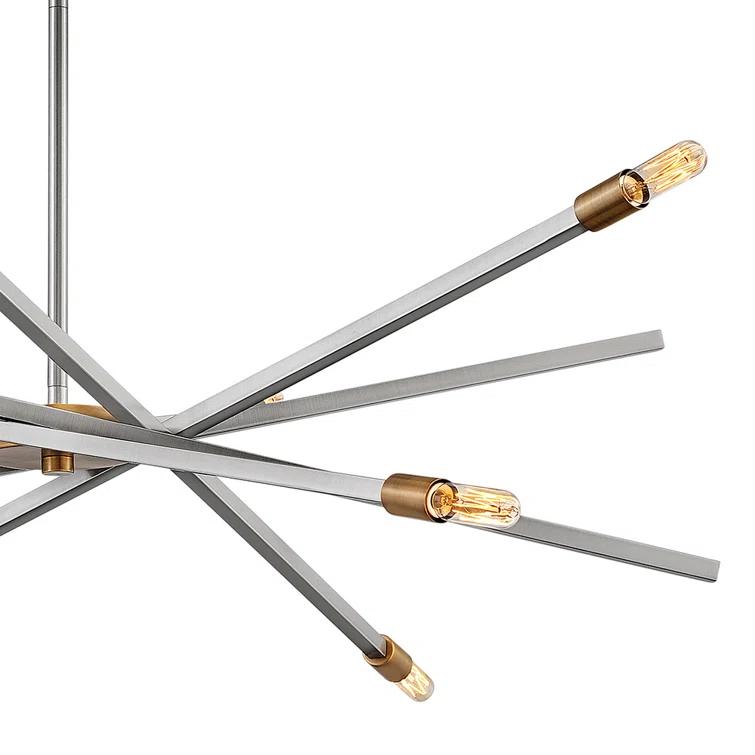 Archer 6 - Light Sputnik Modern Linear Chandelier
