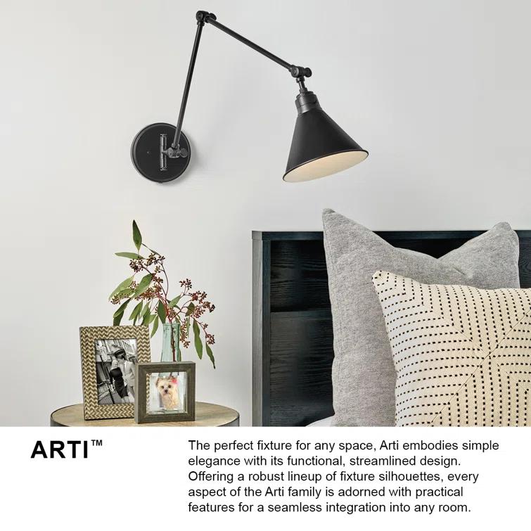 Arti 1 - Light Dimmable Plug-In Swing Arm