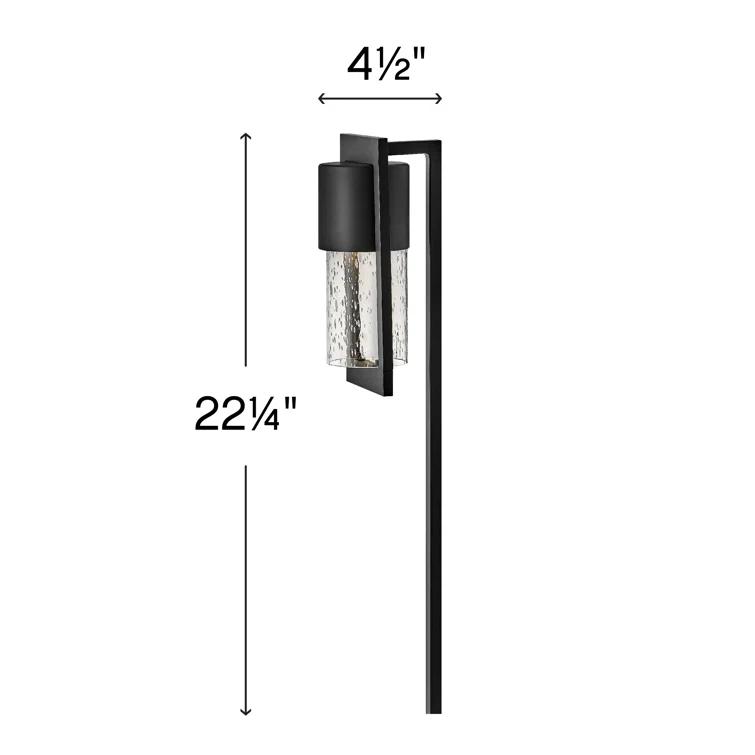 Hinkley Shelter Low Voltage Metal Pathway Light