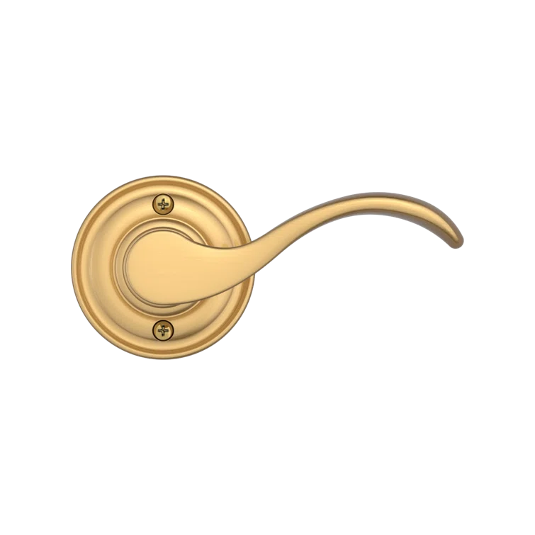 Lifetime (PVD) Satin Brass Door Lever