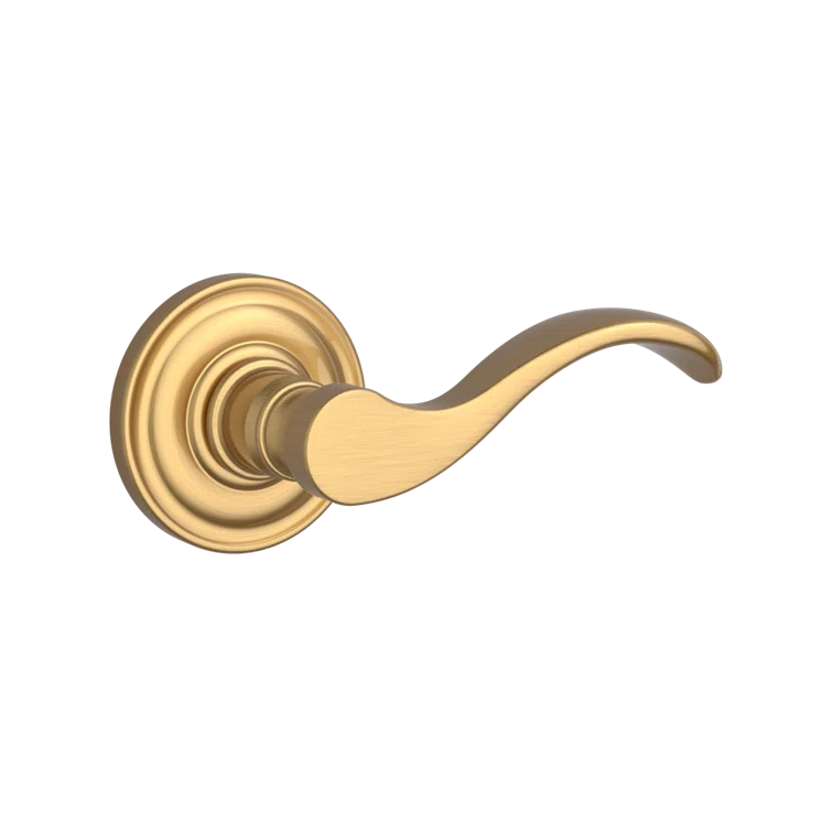 Lifetime (PVD) Satin Brass Door Lever