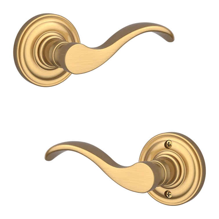 Lifetime (PVD) Satin Brass Door Lever