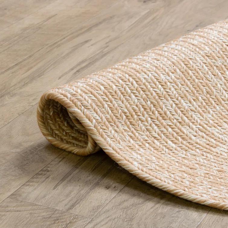 Handmade Braided Polypropylene Indoor/Outdoor Farmhouse Area Rug