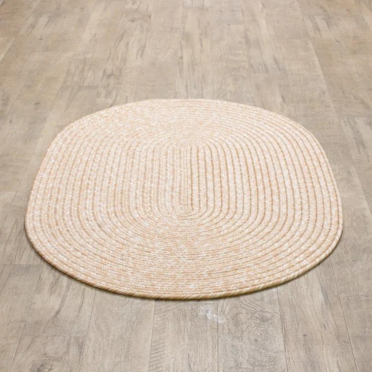 Handmade Braided Polypropylene Indoor/Outdoor Farmhouse Area Rug