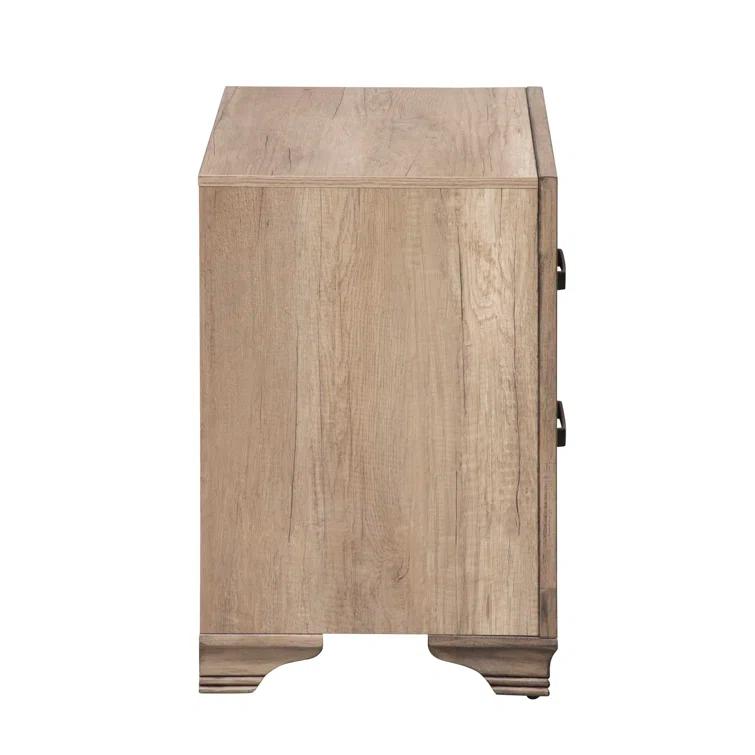 Eleora Upholstered Bed, Dresser & Mirror, Night Stand