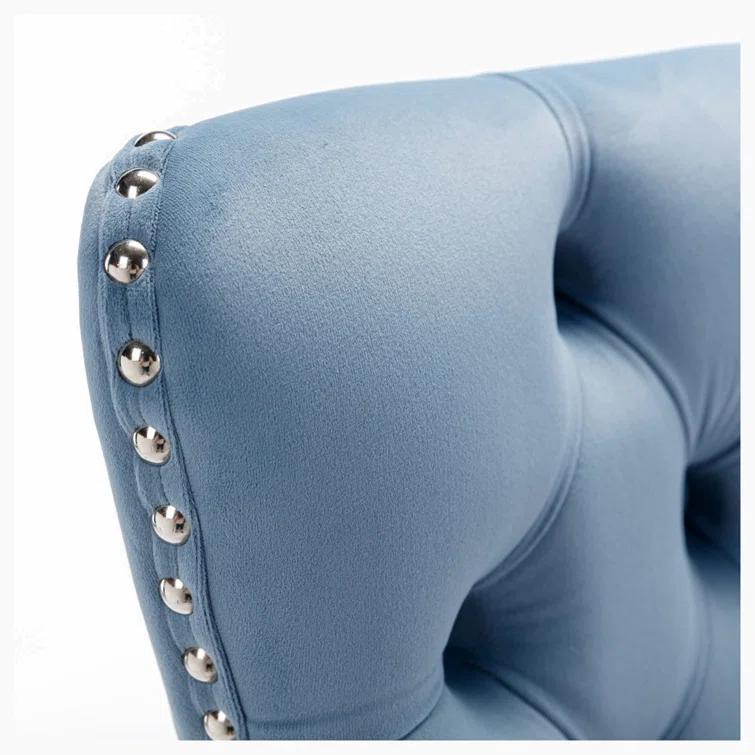 Jermon Upholstered Counter Stool with Metal Frame