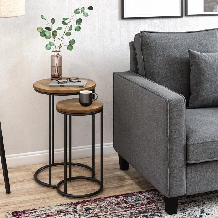 Allenhurst Nesting Tables Round End Tables