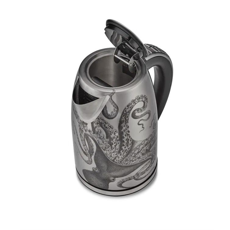 Cuisinart Caskata PerfecTemp 1.7-Liter Cordless Programmable Electric Tea Kettle with Stay Cool Non-Slip Handle