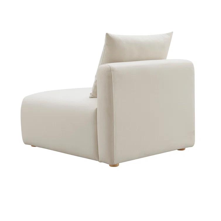 Upholstered Slipper Chair