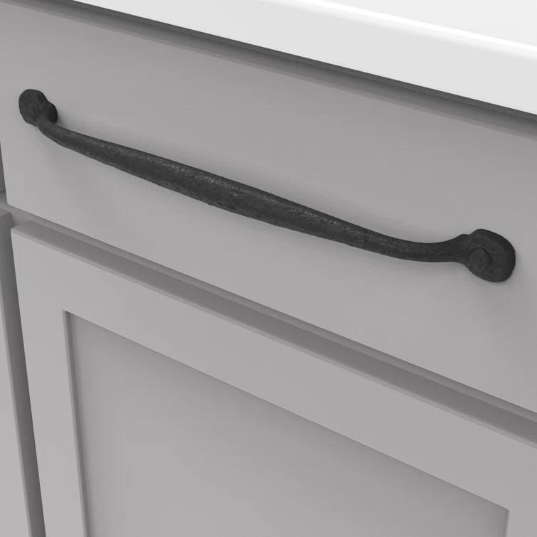 Refined Rustic Kitchen Cabinet Handles, Solid Core Drawer Pulls for Cabinet Doors