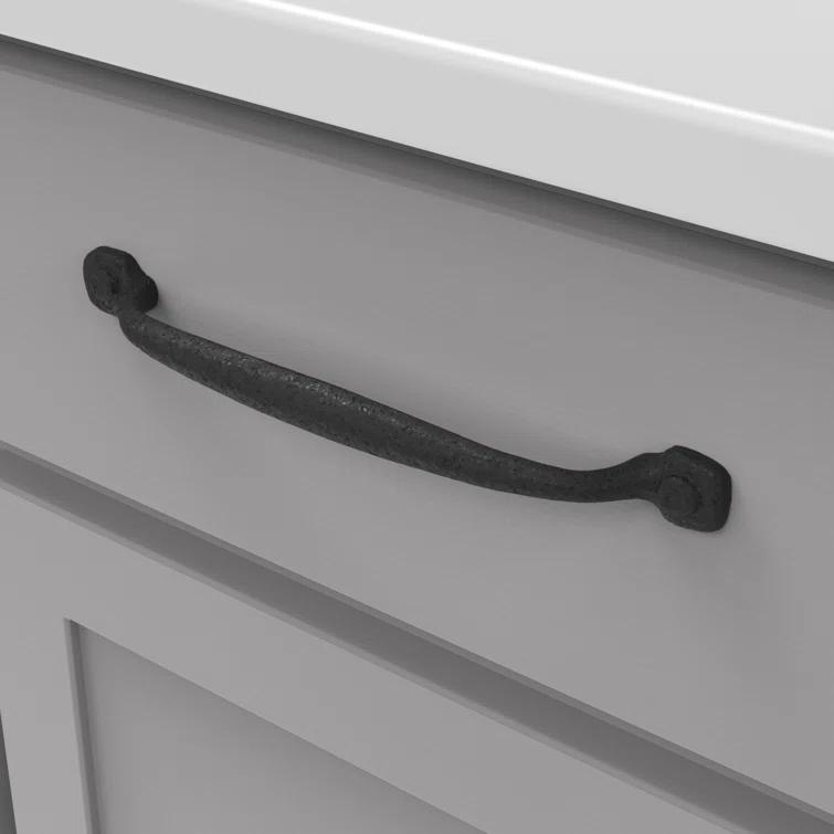 Refined Rustic Kitchen Cabinet Handles, Solid Core Drawer Pulls for Cabinet Doors