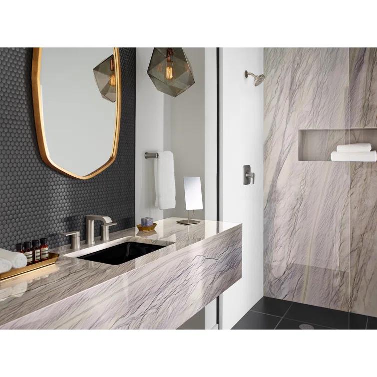 Genta LX Two-Handle Widespread Bathroom Faucet Trim Kit, Valve Required