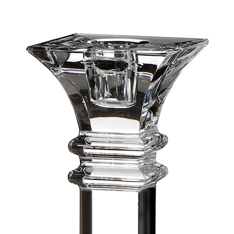 Treviso 2 Piece Crystal Tabletop Candlestick Set (Set of 2)