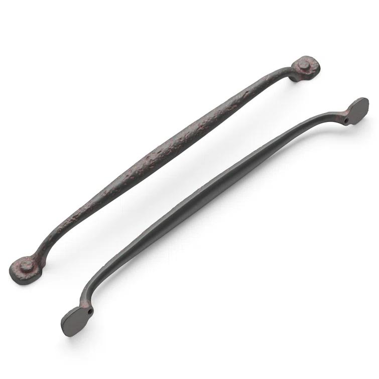 Refined Rustic Kitchen Cabinet Handles, Solid Core Drawer Pulls for Cabinet Doors