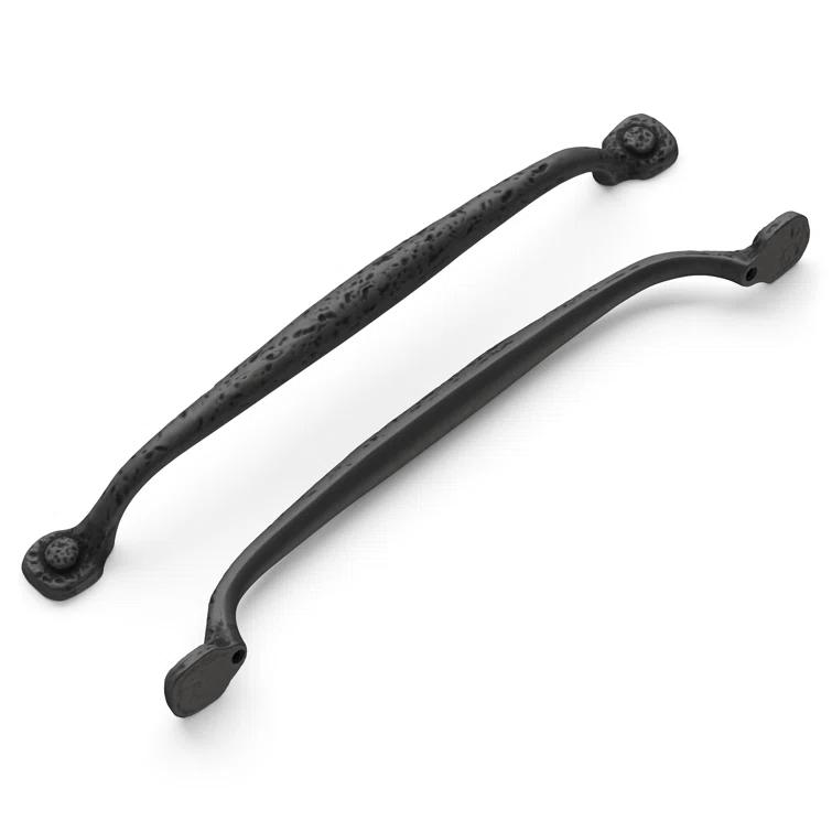 Refined Rustic Kitchen Cabinet Handles, Solid Core Drawer Pulls for Cabinet Doors