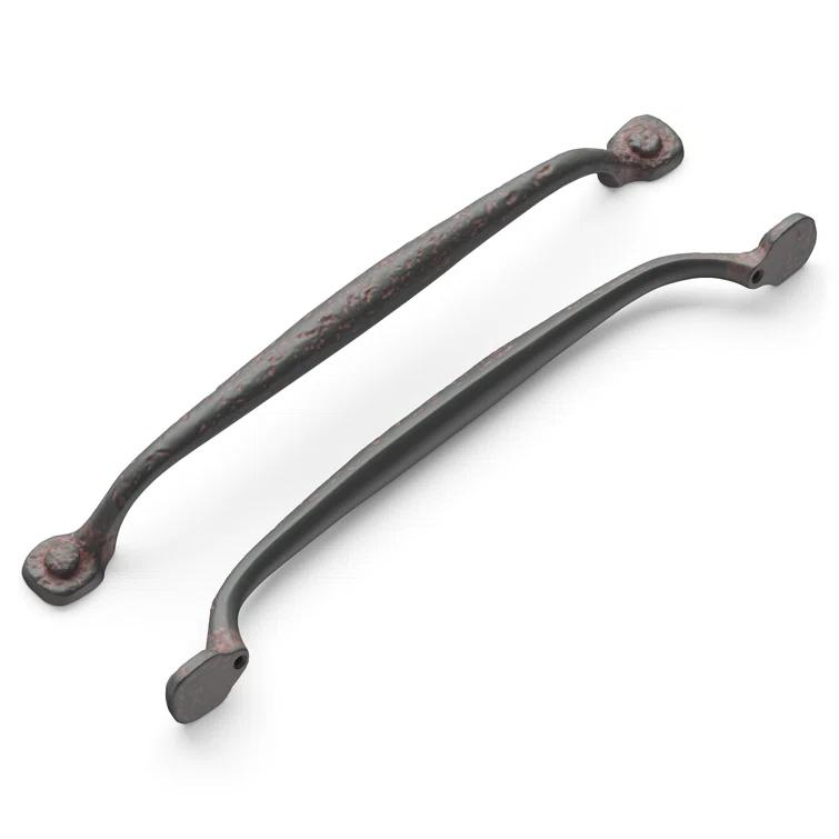 Refined Rustic Kitchen Cabinet Handles, Solid Core Drawer Pulls for Cabinet Doors