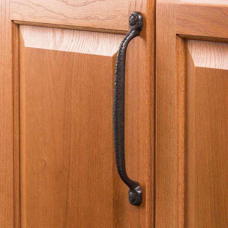 Refined Rustic Kitchen Cabinet Handles, Solid Core Drawer Pulls for Cabinet Doors