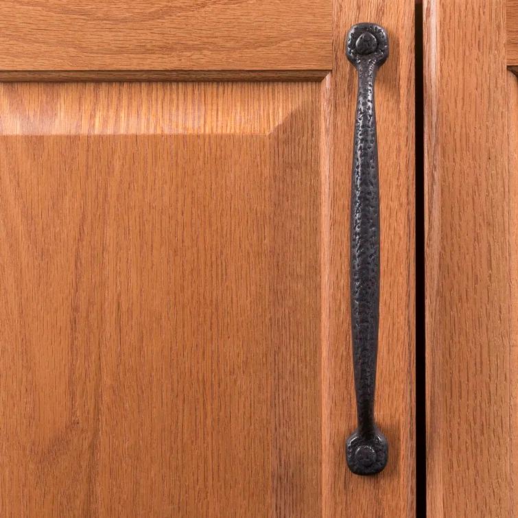 Refined Rustic Kitchen Cabinet Handles, Solid Core Drawer Pulls for Cabinet Doors
