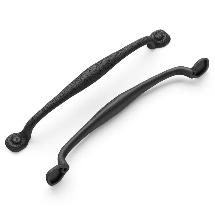 Refined Rustic Kitchen Cabinet Handles, Solid Core Drawer Pulls for Cabinet Doors