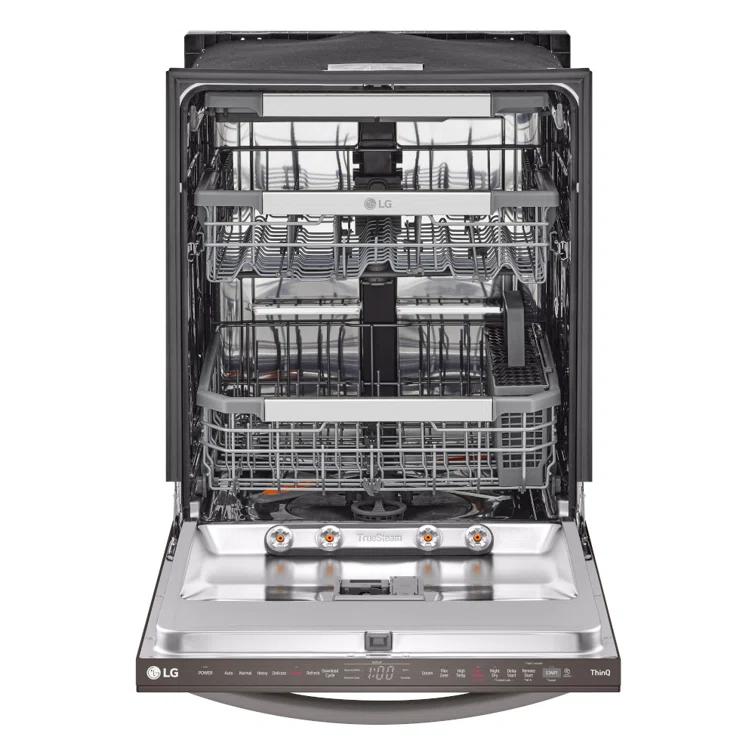 LG LG Smart Top Control Dishwasher with 1-Hour Wash & Dry, QuadWash® Pro, TrueSteam®, and Dynamic Heat Dry™ LDTH7972D