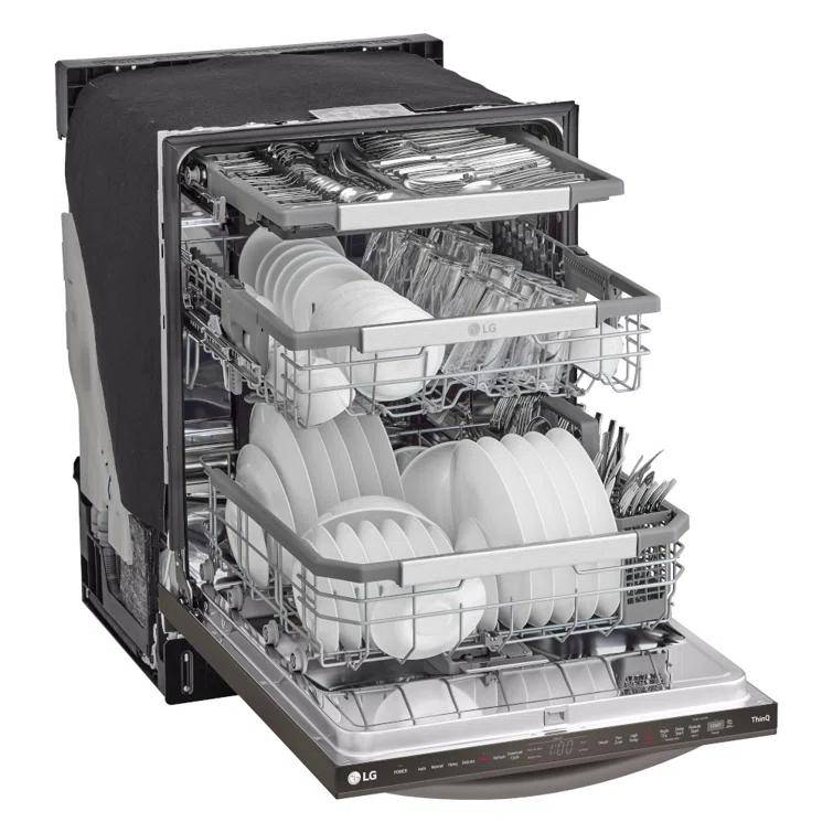 LG LG Smart Top Control Dishwasher with 1-Hour Wash & Dry, QuadWash® Pro, TrueSteam®, and Dynamic Heat Dry™ LDTH7972D
