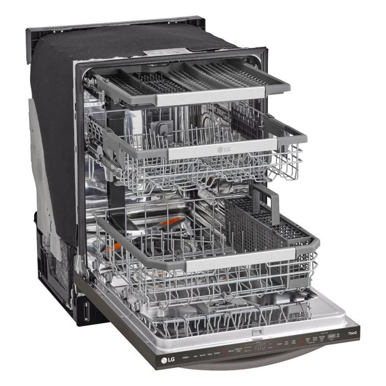 LG LG Smart Top Control Dishwasher with 1-Hour Wash & Dry, QuadWash® Pro, TrueSteam®, and Dynamic Heat Dry™ LDTH7972D