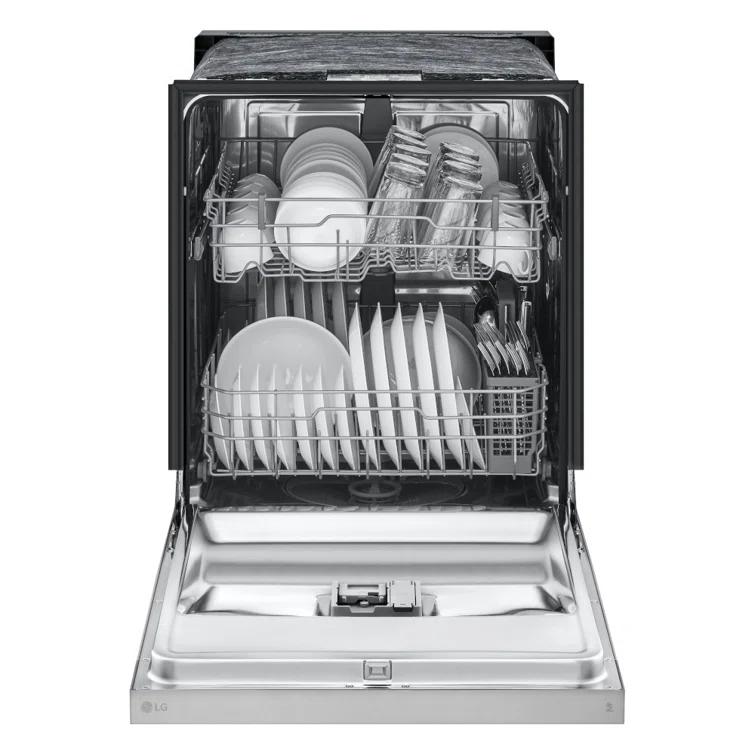LG Front Control Dishwasher With Lodecibel Operation And Dynamic Dry