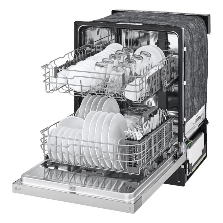 LG Front Control Dishwasher With Lodecibel Operation And Dynamic Dry