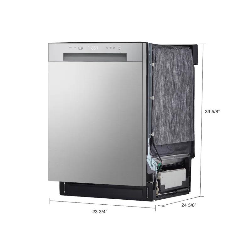 LG Front Control Dishwasher With Lodecibel Operation And Dynamic Dry