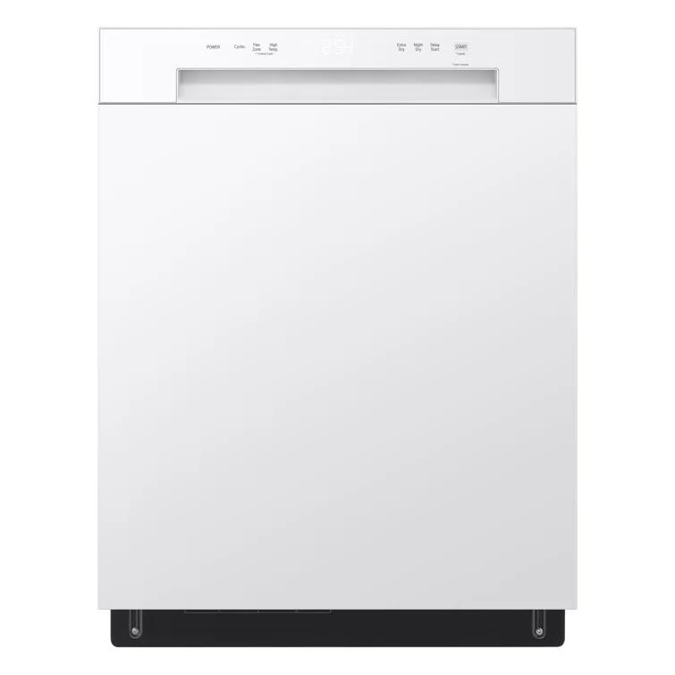 Front Control Dishwasher with LoDecibel Operation and Dynamic Dry