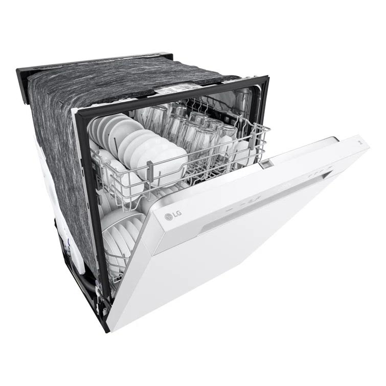 Front Control Dishwasher with LoDecibel Operation and Dynamic Dry