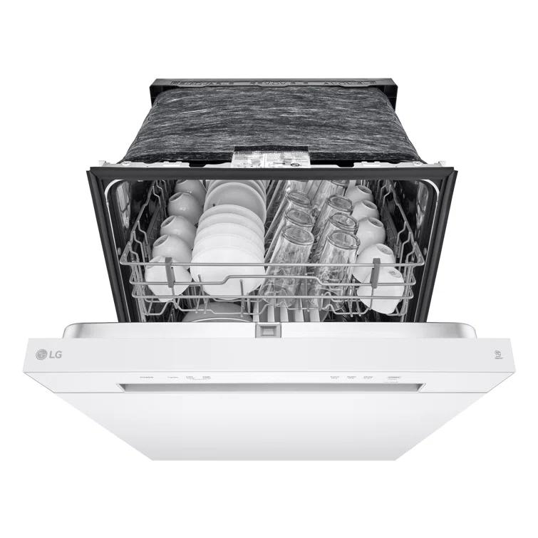 Front Control Dishwasher with LoDecibel Operation and Dynamic Dry