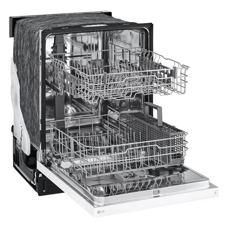 Front Control Dishwasher with LoDecibel Operation and Dynamic Dry