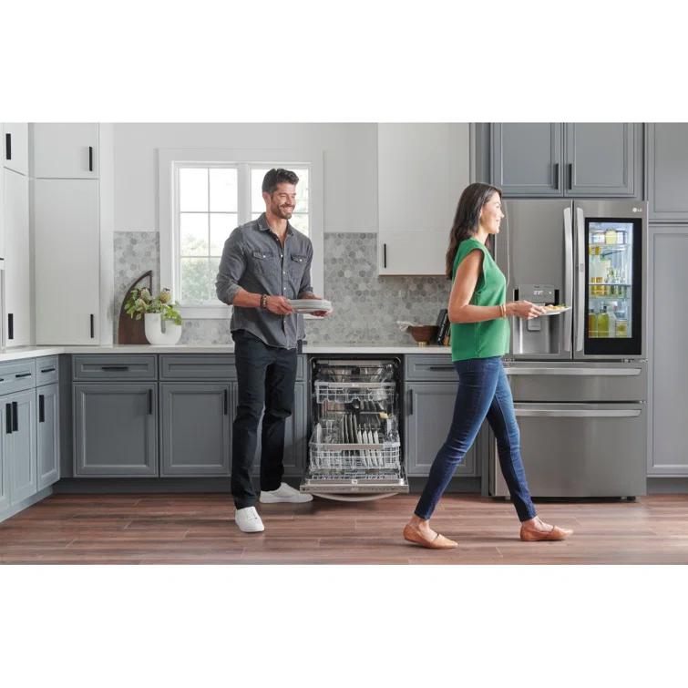 LG LG Smart Top Control Dishwasher with 1-Hour Wash & Dry, QuadWash® Pro, TrueSteam ®and Dynamic Heat Dry LDTH7972S
