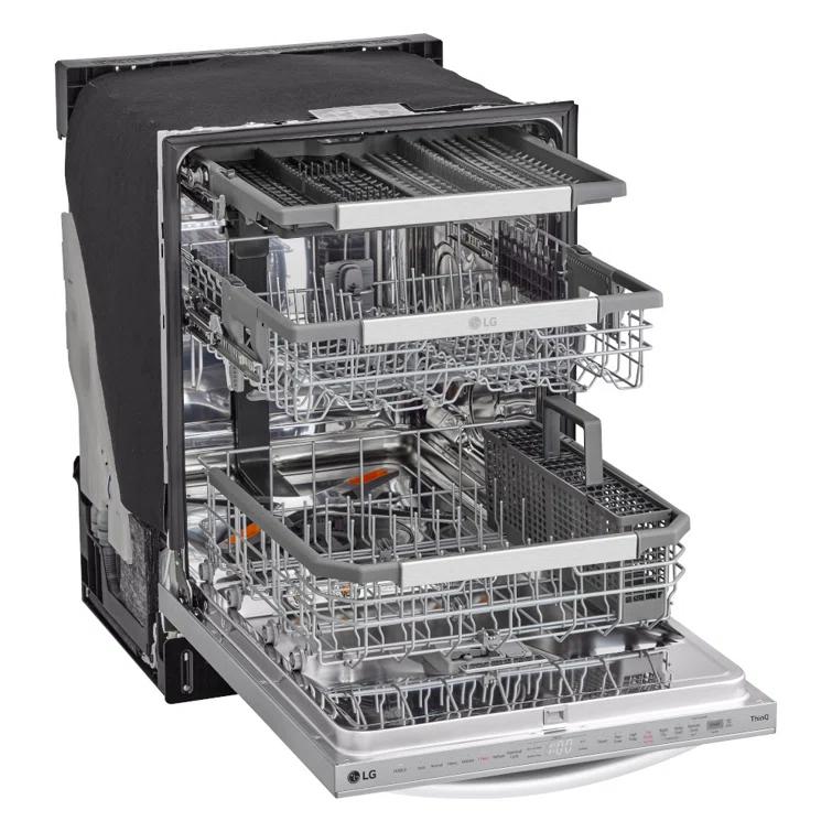 LG LG Smart Top Control Dishwasher with 1-Hour Wash & Dry, QuadWash® Pro, TrueSteam ®and Dynamic Heat Dry LDTH7972S