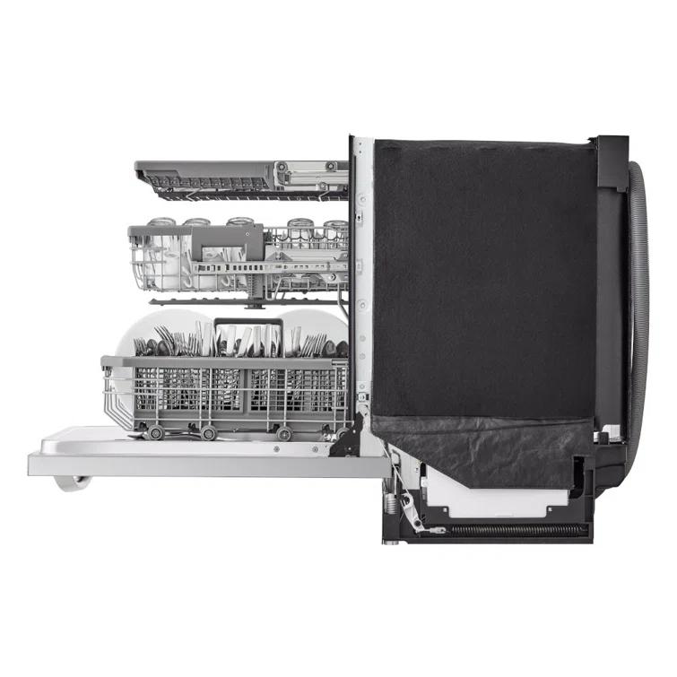 LG LG Smart Top Control Dishwasher with 1-Hour Wash & Dry, QuadWash® Pro, TrueSteam ®and Dynamic Heat Dry LDTH7972S