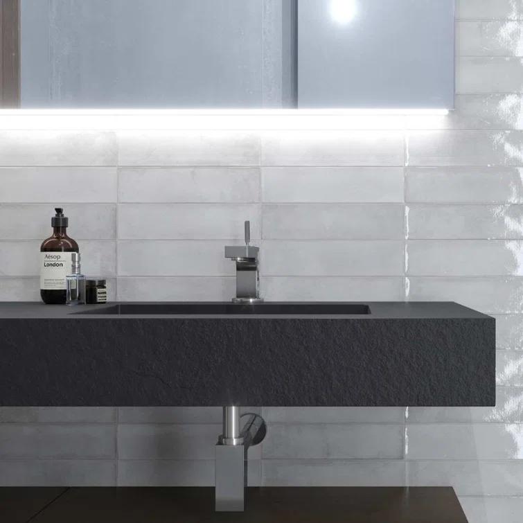 Avila 3" x 12" Ceramic Brick Look Subway Wall Tile