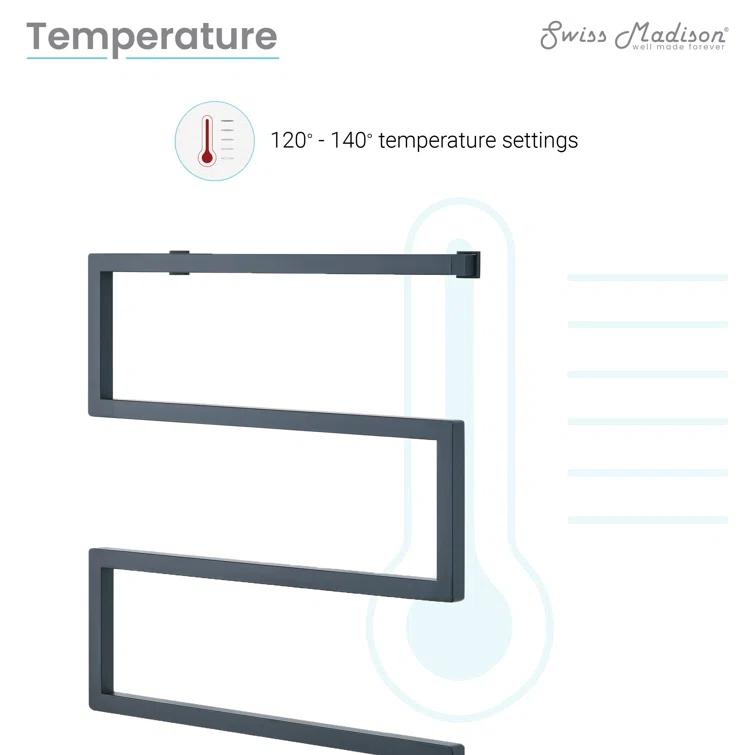 Voltaire 5-Bar Electric Towel Warmer