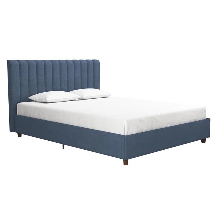 Brittany Tufted Upholstered Platform Bed