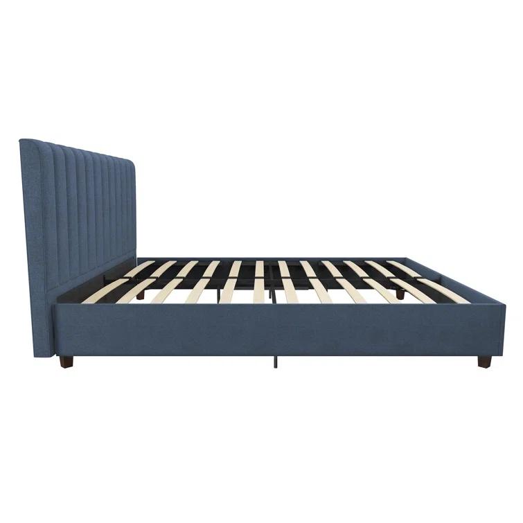 Brittany Tufted Upholstered Platform Bed