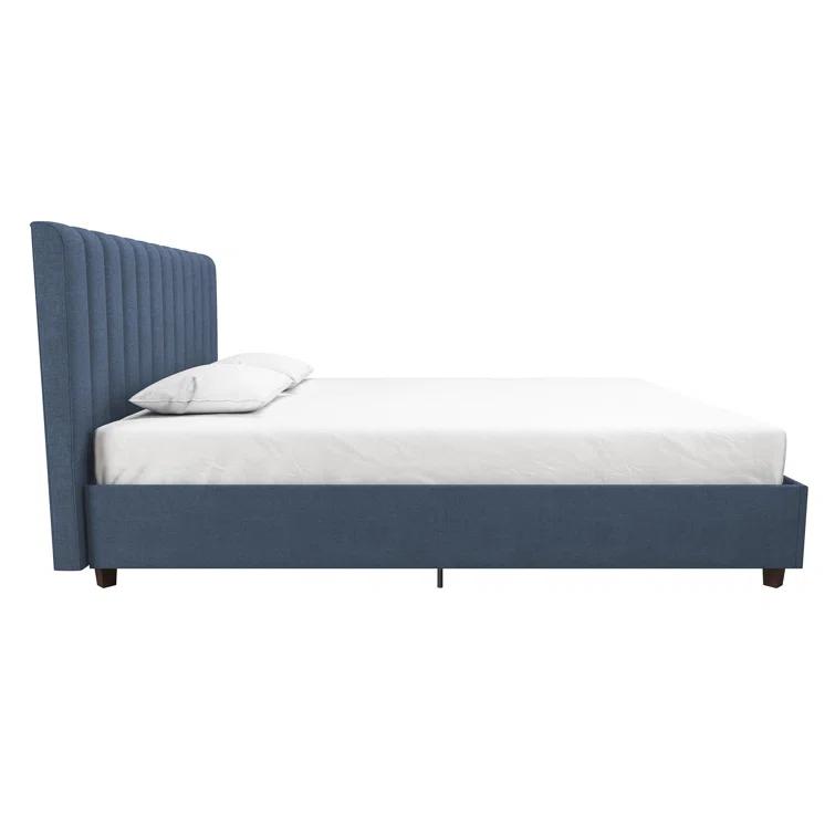Brittany Tufted Upholstered Platform Bed
