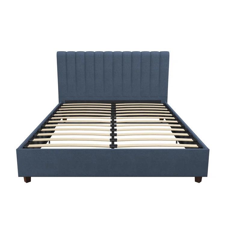 Brittany Tufted Upholstered Platform Bed