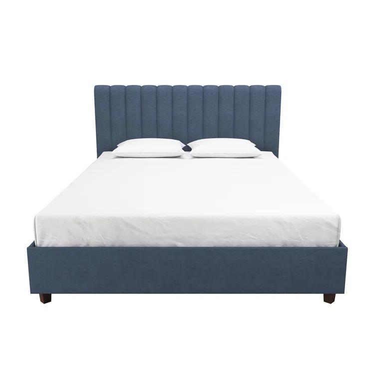 Brittany Tufted Upholstered Platform Bed