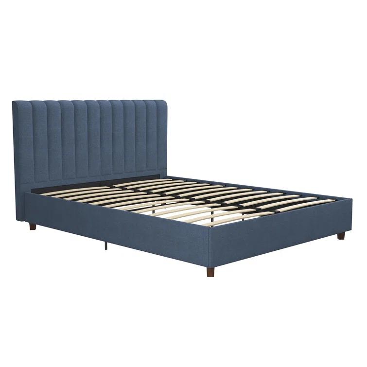 Brittany Tufted Upholstered Platform Bed